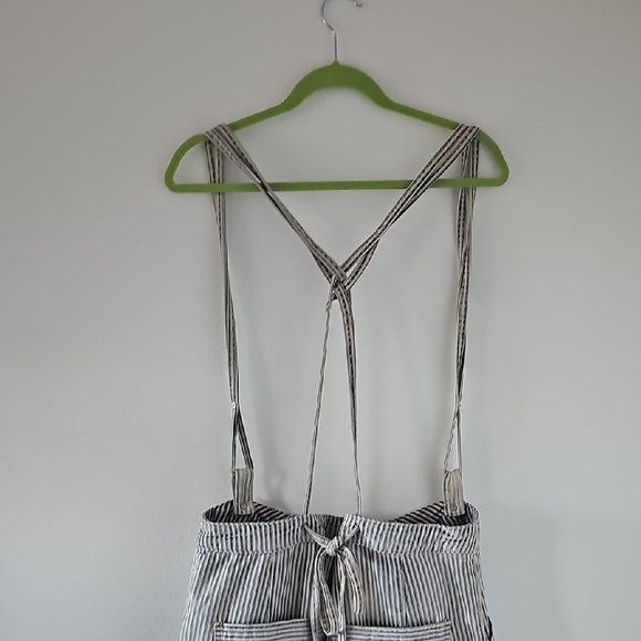 ●●WE THE FREE STRIPED PAINTERS OVERALLS NWOT SIZE L●● - Picture 7 of 12